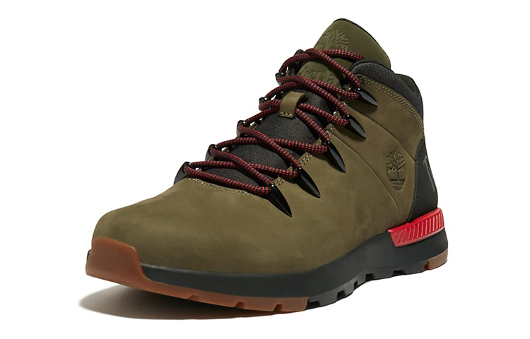 Lookbook Timberland添柏嵐 Chukka 舒適休閒 短筒 戶外靴 墨綠色