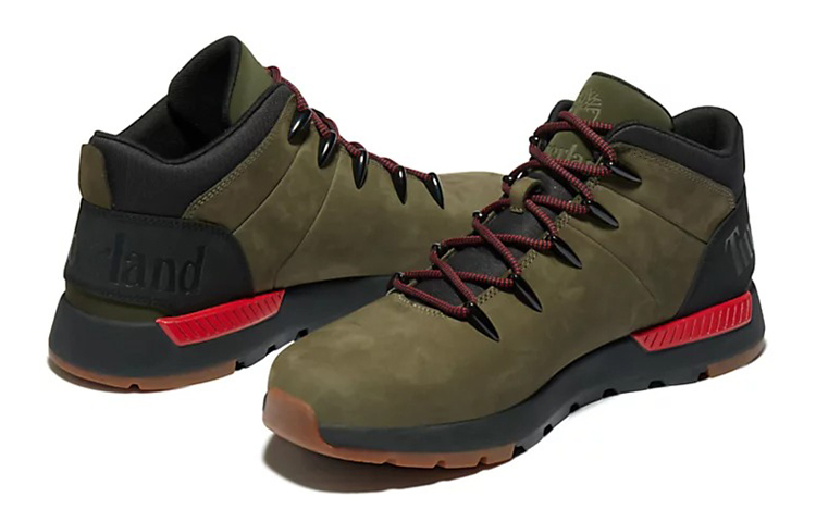 Purchase Timberland添柏嵐 Chukka 舒適休閒 短筒 戶外靴 墨綠色