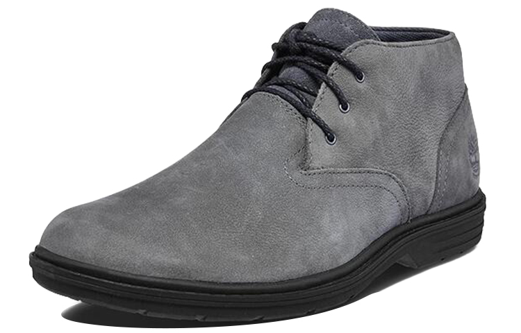 Order 添柏岚灰色宽款Chukka靴 A1UB9