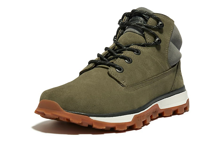 Lookbook Timberland添柏嵐 Chukka 耐磨防滑戶外靴 軍綠色