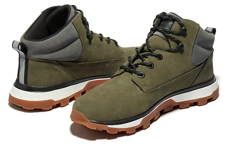 Purchase Timberland添柏嵐 Chukka 耐磨防滑戶外靴 軍綠色