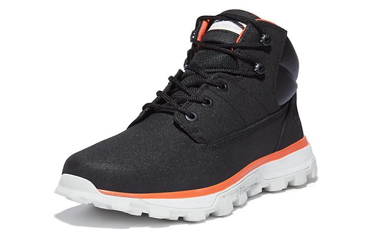 Lookbook Timberland Chukka 'Outdoor Black' Pria Hitam Sepatu Bot A2DPS001