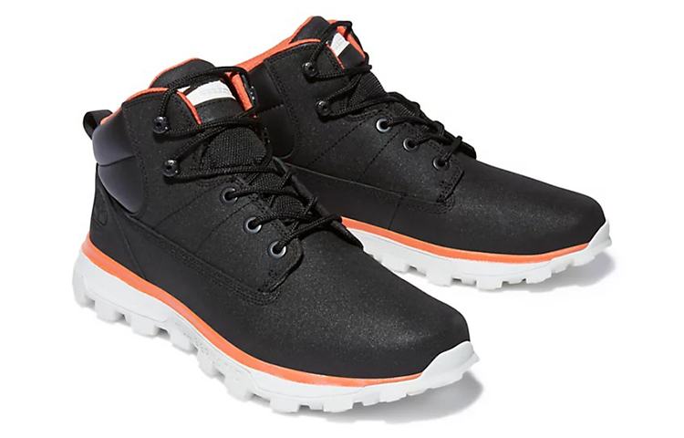 Shop Timberland Chukka 'Outdoor Black' Pria Hitam Sepatu Bot A2DPS001
