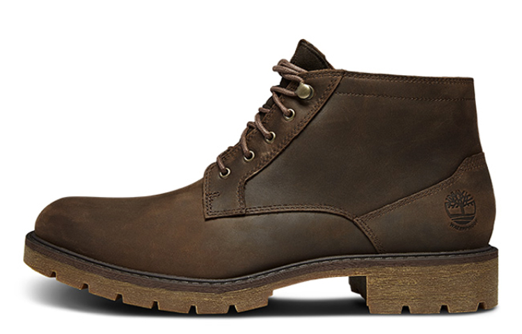 Timberland Elmhurst Waterproof Chukka Wide-Fit Boot 'Dark Brown'