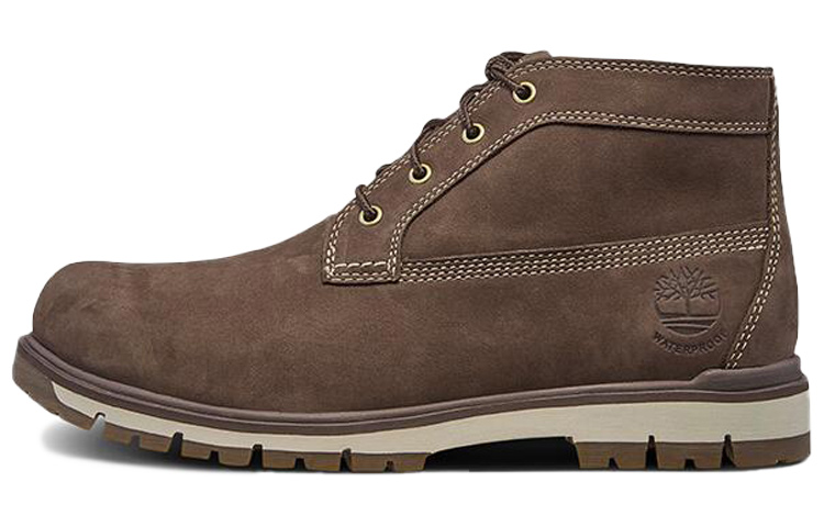 Timberland Chukka 'Waterproof Brown Leather Mid-Top Wide' A1PCK