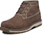 Timberland Chukka 'Kulit Coklat Tahan Air Mid-Top Lebar' A1PCK