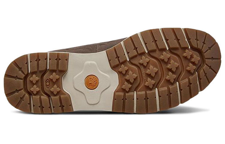 Timberland Chukka 'Waterproof Brown Leather Mid-Top Wide' 圖 4