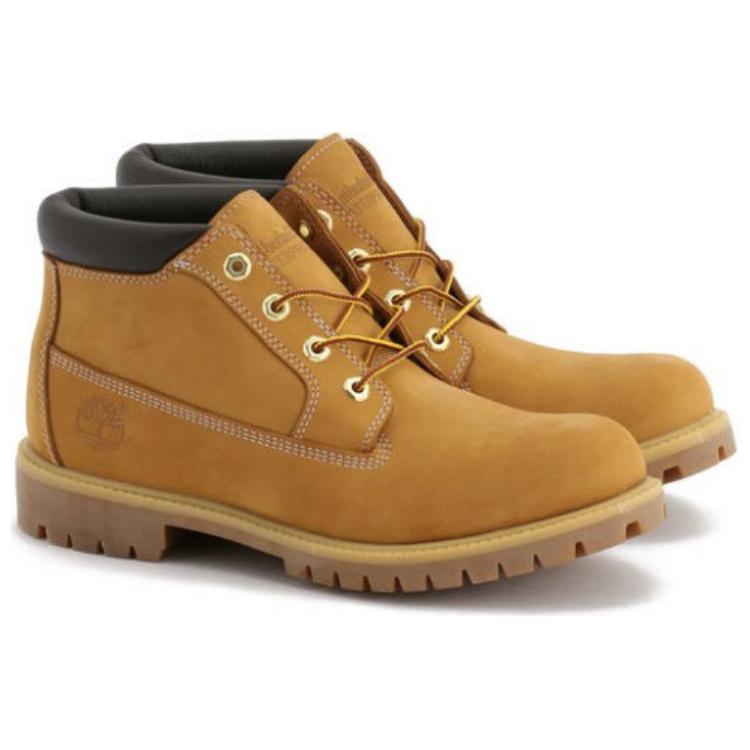 Shop Timberland添柏嵐 Chukka 耐磨工作靴 小麥色