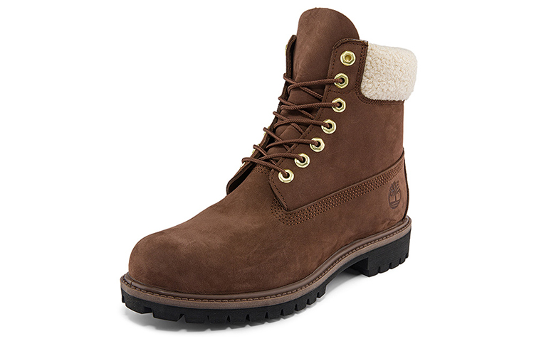 Timberland 6 Inch PRM Waterproof Boots 'Brown and Fleece Collar' 圖 3
