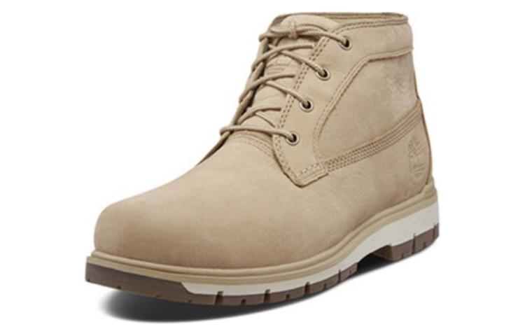 Timberland Chukka Waterproof Leather Wide 'Light Brown' 圖 3