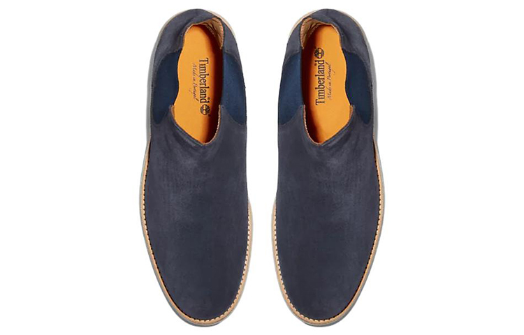 Shop Timberland City Groove Bottines Chelsea ''Bleu Marine'' A2FJY019