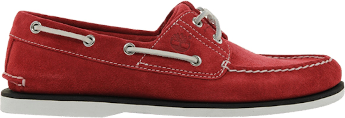Timberland Classic 2 Eye Boat Shoe 'Red' TB42570 Buy Timberland Classic 2 Eye Boat Shoe 'Red' TB42570