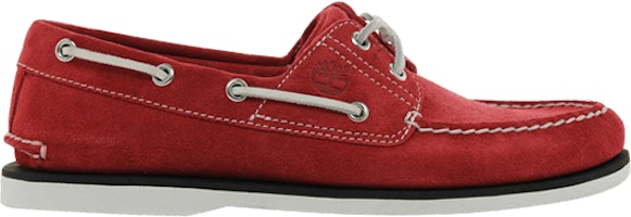 Timberland Classic 2 Eye Boat Shoe 'Red' TB42570 Timberland Classic 2 Eye Boat Shoe 'Red' TB42570