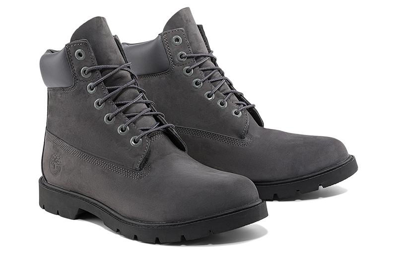 Shop Timberland Classic 6 Inch Waterproof Boot 'Dark Grey Nubuck' A2GPTW