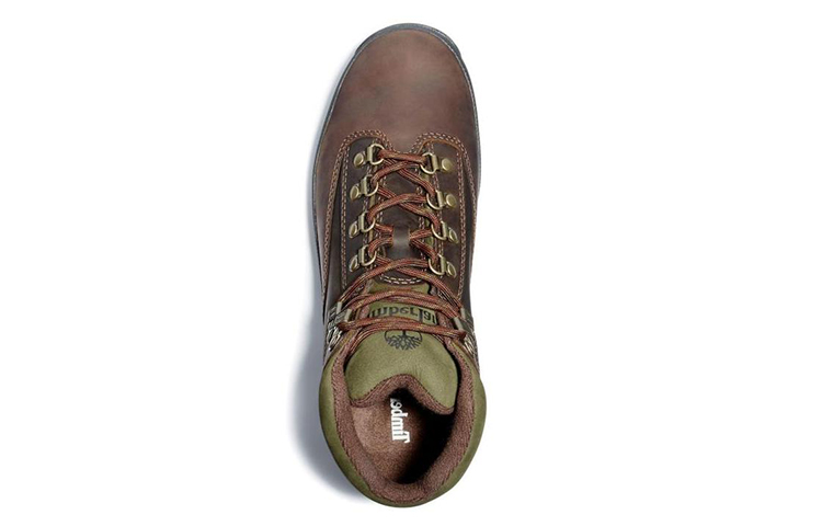 Lookbook Timberland Klassische Leder Euro Hiker Stiefel ''Braun'' 95100023