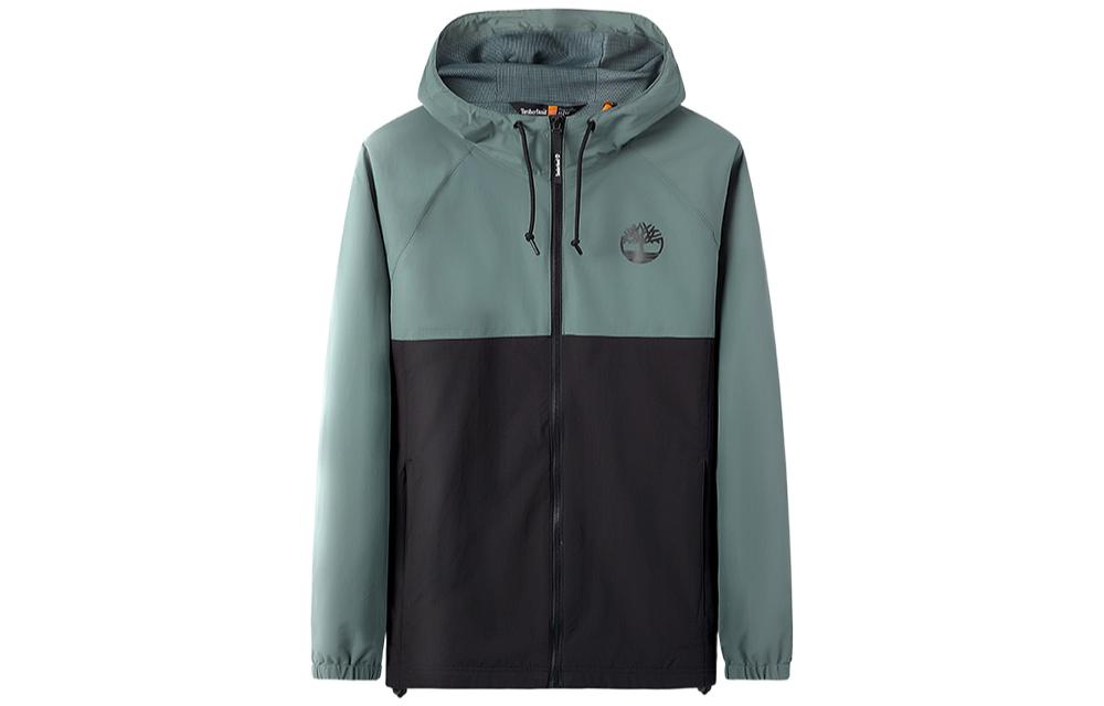 Timberland Color Block Hooded Jacket with Drawstring Long Sleeves A2CEF-DA9