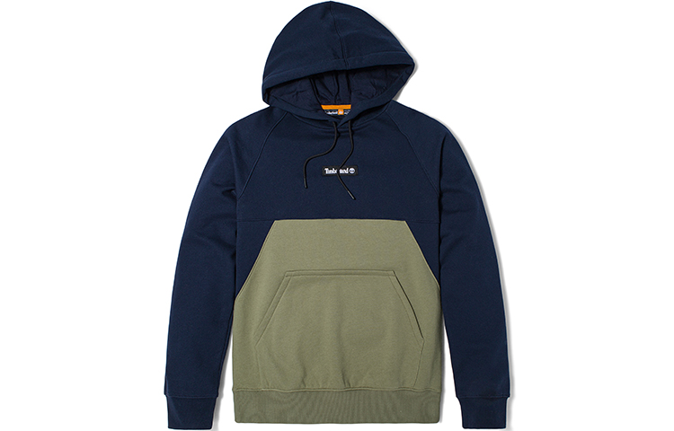 Timberland Colorblock Pullover Hoodie Unisex Deep Blue A6119-CP0