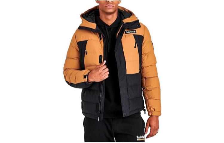 Timberland Colorblock Quilted Hooded Jacket Multicolor TB0A2AEB-210