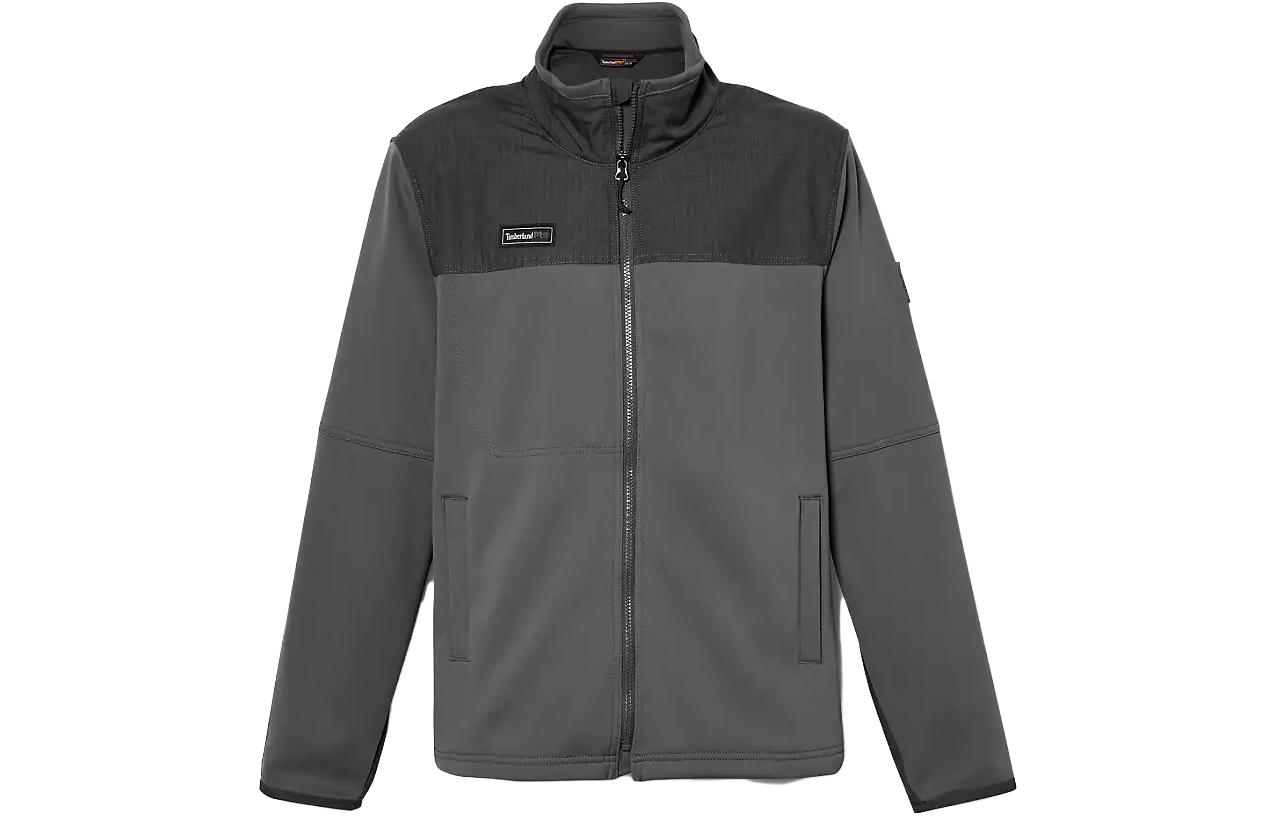 Timberland Colorblock Stand Collar Jacket - Dark Gray A644N-BS5