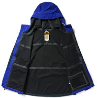 Shop Timberland 拼色防水風衣 男女款 深藍寶石色 A5Z3Y-433