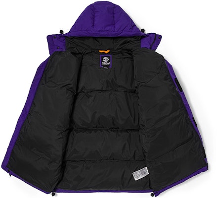 Timberland Colorblock Winter Hooded Puffer Jacket - Deep Purple. A22EG-A03 Shop Timberland Colorblock Winter Hooded Puffer Jacket - Deep Purple. A22EG-A03