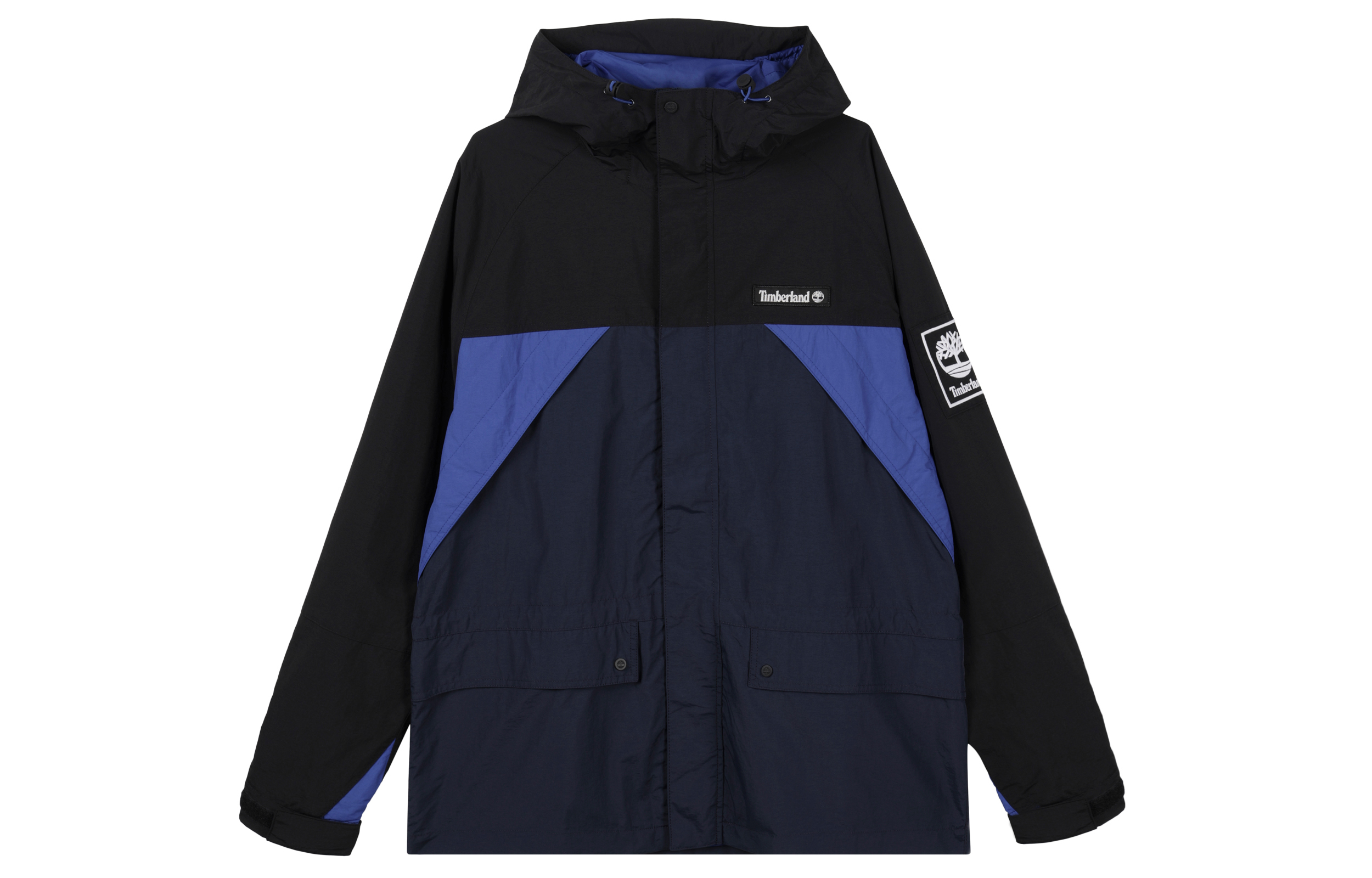 Timberland Colorblock Zip Hoodie Jacket - Navy/Black A22V6Z25