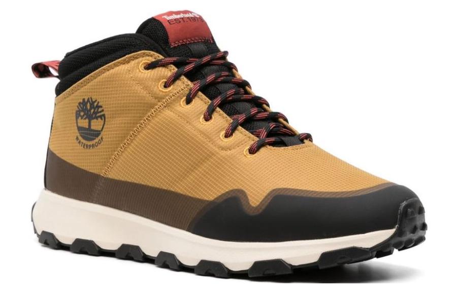 Lookbook Timberland舒适短靴‘黄黑配色’ TB0A62WM2311WHEAT