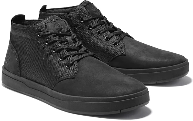 Timberland添柏岚 Davis Square 透氣輕便舒適 低筒休閒板鞋 黑色 Lookbook Timberland添柏岚 Davis Square 透氣輕便舒適 低筒休閒板鞋 黑色