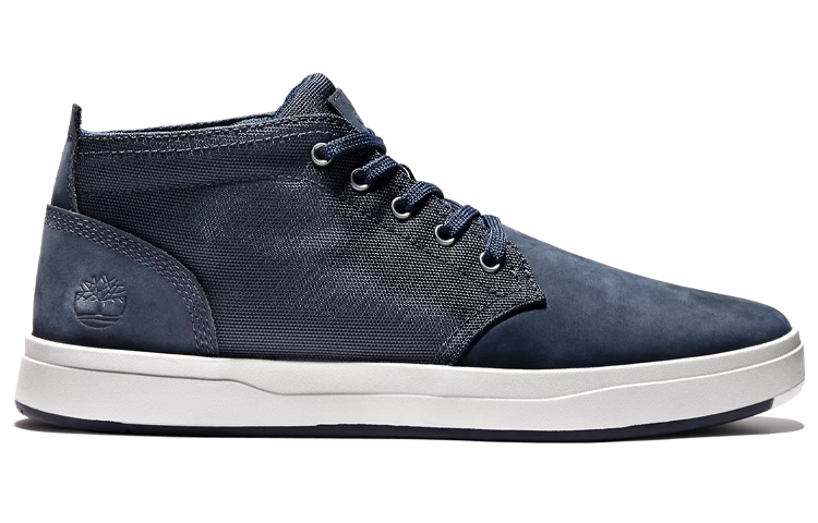 Order Timberland添柏嵐 Davis Square 透氣輕便舒適低筒休閒板鞋 海軍藍