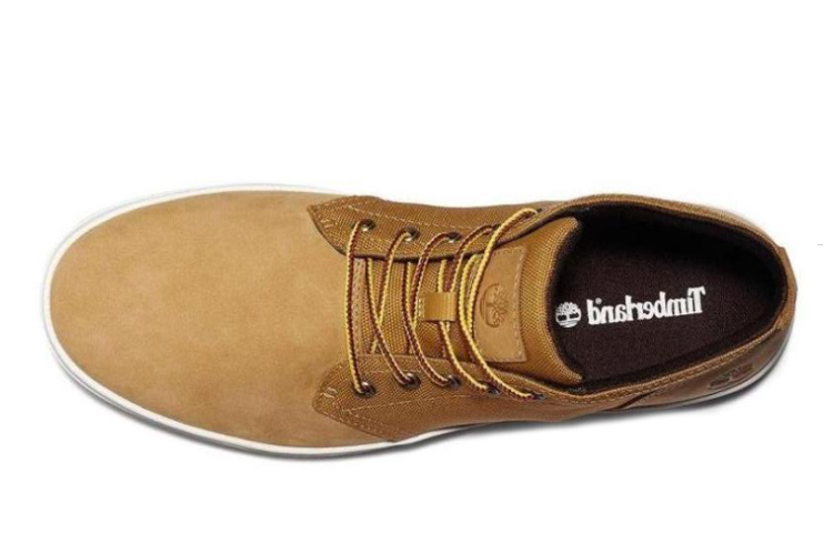 Shop Timberland Davis Square 'Wheat' Lelaki/Wanita Kasut Kuning (Tan) 5617763-T3