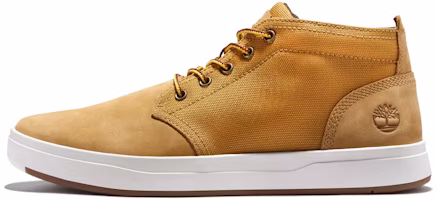 Timberland Davis Square Chukka Leather and Fabric Boots 'Wheat' A1OI3231 Timberland Davis Square Chukka Leather and Fabric Boots 'Wheat' A1OI3231