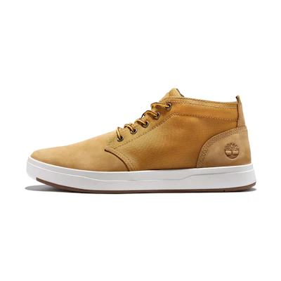 Timberland Davis Square Chukka Leather and Fabric Boots 'Wheat'