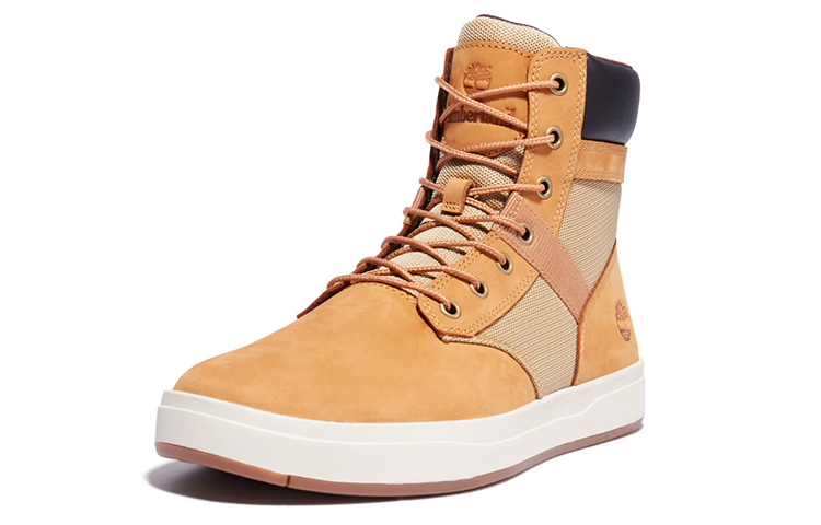 Lookbook Timberland Davis Square 'Wheat' Coklat Krem A2HE2231
