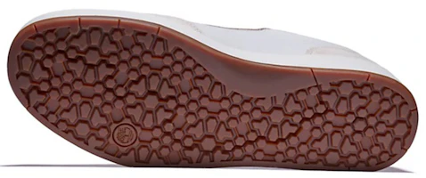 Shop Timberland添柏嵐 Davis Square 耐磨輕便休閒板鞋 白灰