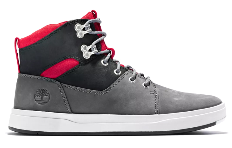 Order 添柏岚 Davis Square chukkas 舒適耐磨高幫工裝靴 灰黑