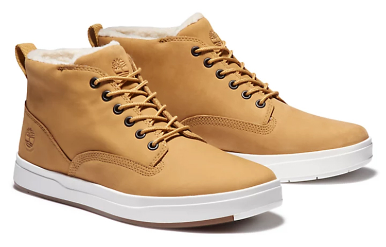 Order Timberland Davis Square Chukkas 'Wheat' Sepatu Coklat Muda Pria A2G6G231
