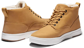 Lookbook Timberland Davis Square 小牛靴 "小麦色" A2G6G231
