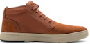 Order Timberland Davis Square Leren en Stof Chukka Boot ''Rust Nubuck'' A29S6MF13