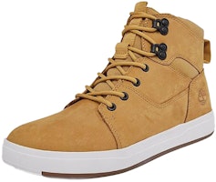 Timberland添柏瀾 Davis Square 中筒板鞋 小麥色 寬版 Lookbook Timberland添柏瀾 Davis Square 中筒板鞋 小麥色 寬版