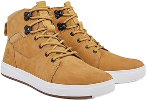 Timberland添柏瀾 Davis Square 中筒板鞋 小麥色 寬版 Shop Timberland添柏瀾 Davis Square 中筒板鞋 小麥色 寬版