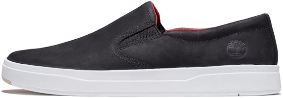 Timberland Davis Square Slip-Ons 'Black Nubuck' A2QRM001 Timberland Davis Square Slip-Ons 'Black Nubuck' A2QRM001