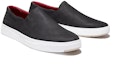 Shop Timberland Davis Square Slip-Ons 'Hitam Nubuck' A2QRM001