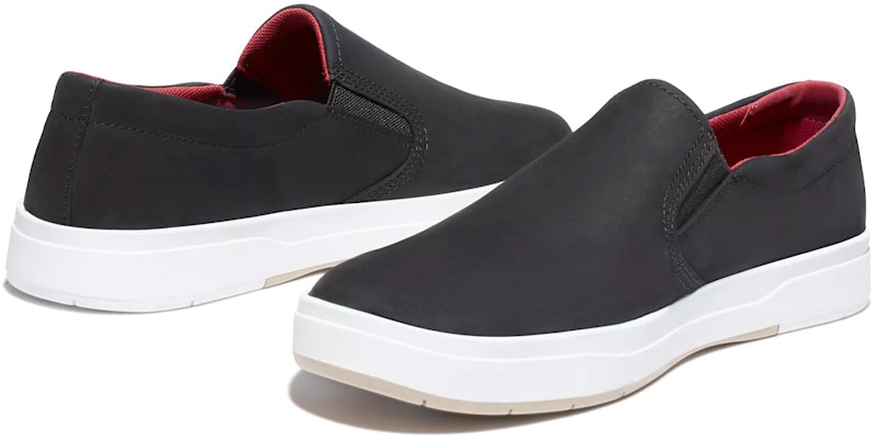 Timberland Davis Square Slip-Ons 'Black Nubuck' A2QRM001 Purchase Timberland Davis Square Slip-Ons 'Black Nubuck' A2QRM001