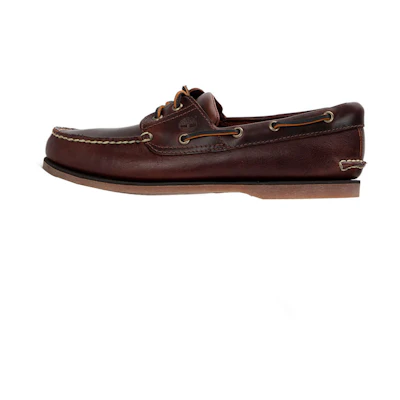 Timberland 3-Eye Lug Handsewn Boat Shoe 'Dark Brown'