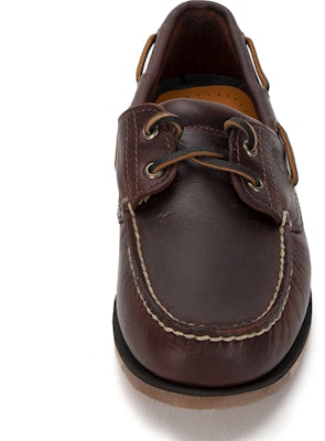 Timberland 3-Eye Lug Handsewn Boat Shoe 'Dark Brown' 25077214 Lookbook Timberland 3-Eye Lug Handsewn Boat Shoe 'Dark Brown' 25077214