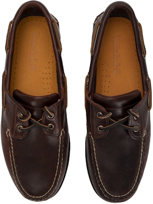 Timberland 3-Eye Lug Handsewn Boat Shoe 'Dark Brown' 25077214 Shop Timberland 3-Eye Lug Handsewn Boat Shoe 'Dark Brown' 25077214