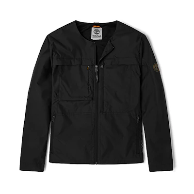 Timberland Detachable Pocket Travel Crewneck Jacket Black A2D9T-001