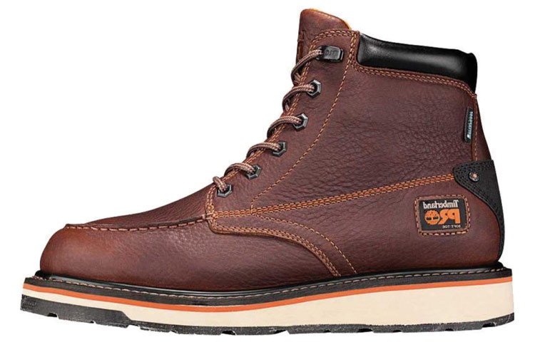 Timberland Durable Shock-Absorbing Work Boots 'Red Brown' 851888