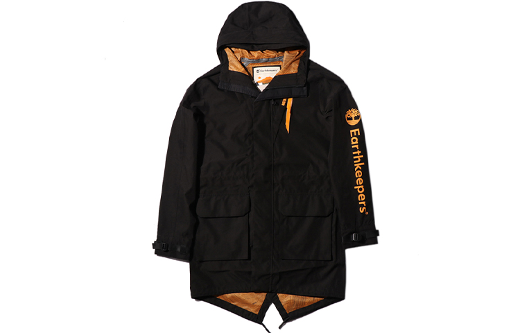 Timberland Ecoriginal EK+ Waterproof Fishtail Parka Black A2CEC-001