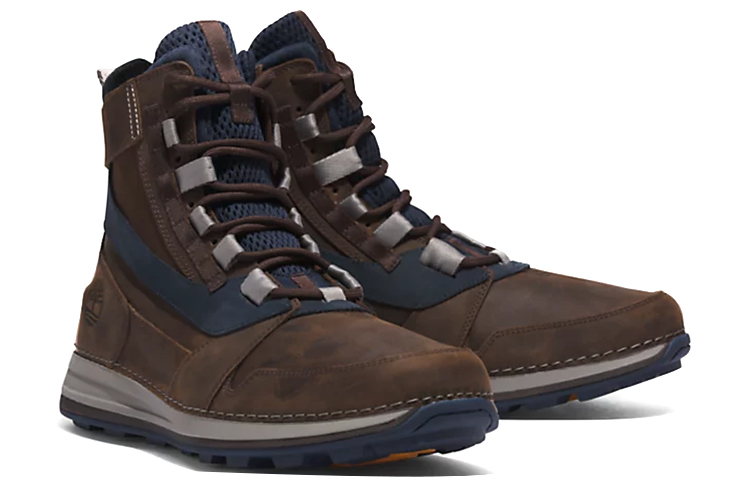 Shop Timberland Ek+ Trekker Mid 'Brown Blue' A5NBVV13